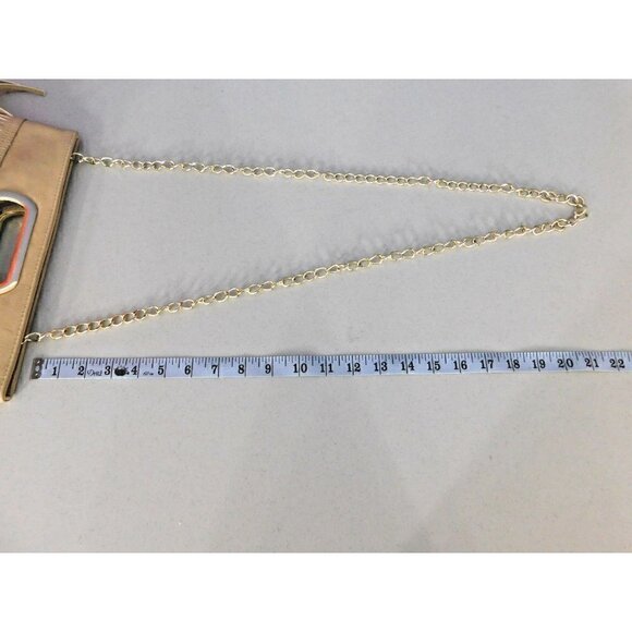 CHARMING CHARLIE BEIGE SATCHEL, SHOULDER BAG, HANDBAG, PURSE, NEVER USED! - Picture 7 of 9